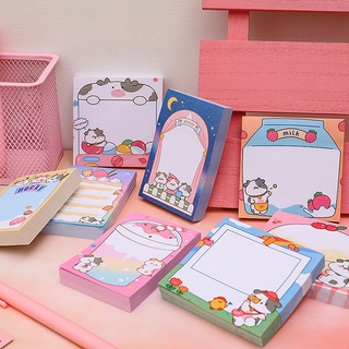 Set 80 Xấp Giấy Ghi Chú Hình Hoạt Hình Xinh Xắn Tiện Dụng
