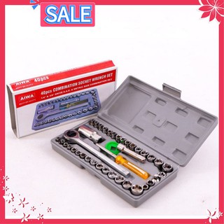 (SIÊU SALE) BỘ DỤNG CỤ SỬA CHỮA 40 CHI TIẾT GIÁ TỐT (HÀNG CHÍNH HÃNG) (FREE SHIP)
