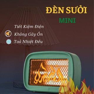 Đèn Sưởi Mini Để Bàn, Quạt Sưởi Mùa Đông Để Phòng Ngủ, Bàn Làm Việc Tiện Lợi Tiết Kiệm Điện Năng