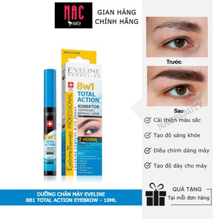 Dưỡng Chân Mày Eveline 8B1 Total Action Eyebrow