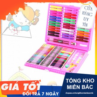 Bộ bút màu 151 chi tiết cho bé - Bộ bút chì màu, màu nước, bút sáp cho bé(Hàng Mới)