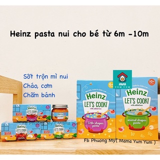 Date 10/22-2023 Sốt Heinz nấu mì nui, pasta, phết bánh mì, trộn cơm cháo cho bé 7tháng của Anh