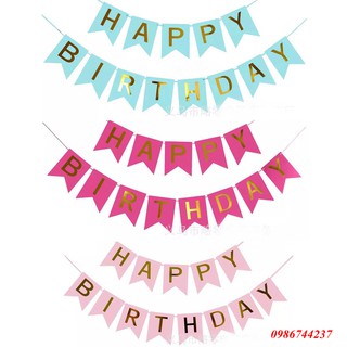 Dây Chữ Happy Bitrhday Trang Trí Sinh Nhật