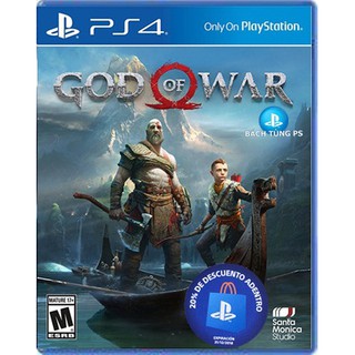 Đĩa game PS4: GOD OF WAR 4_Chính Hãng_Nguyên Seal