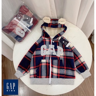 Áo khoác lông tai gấu Gap lót lông siêu xinh, xịn, mềm , ấm áp