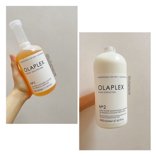 PHỤC HỒI OLAPLEX SỐ 1 Bond Multiplier hoặc OLAPLEX SỐ 2 Bond Perfector size to