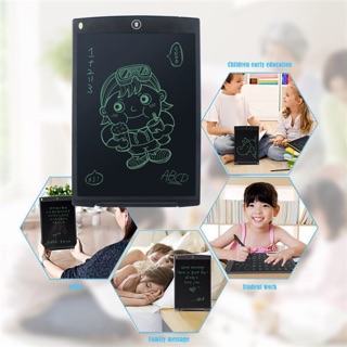 bảng vẽ cảm ứng tự xoá cho bé 8.5 inch