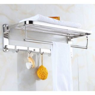 Kệ - Giá máng khăn xếp cao cấp Inox SUS 304