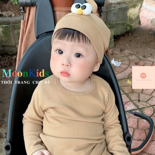 Bộ Len Tăm Cho BéKèm Mũ Mắt Ếch Cực Kì Dễ Thương Dành cho bé Trai, bé Gái từ 5-16kg,có sẵn giao ngay