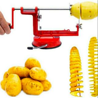 Máy cắt khoai tây lốc xoáy bằng tay
