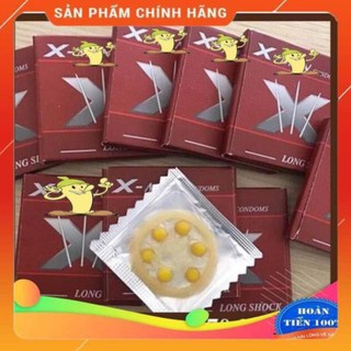 Bao cao su 6 bi siêu gai khổng lồ - siêu kéo dài thời gian yêu hộp 1 chiếc