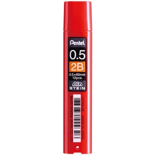 Ruột chì kim Pentel AINSTEIN C275S-2B nét 0.5mm (60mm x 12 ruột)