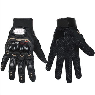 Găng Tay Xe Máy PRO-BIKER - Có Gù Cứng (Nhiều màu) - Size M, L, XL, XXL