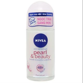 Lăn khử mùi ngọc trai Nivea Pearl &amp; Beauty 50ml