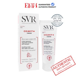Kem làm dịu da nứt nẻ mẩn đỏ SVR Cicavit+ Crème [PHÂN PHỐI CHÍNH HÃNG]
