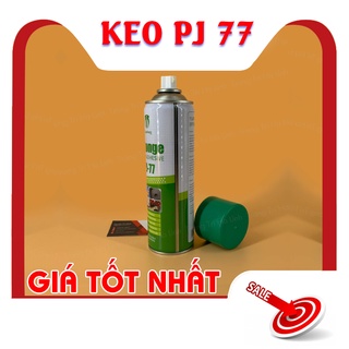 Keo Dán Xốp Vào Tường - Keo Dán Xịt Đa Năng PJ-77 Chuyên dùng dán Xốp và Dán Mút, Dán Gỗ