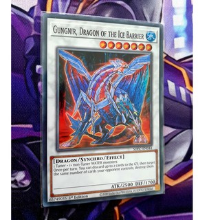 [ ĐỖ LẠC SHOP ] SDFC-EN044 GUNGNIR, DRAGON OF THE ICE BARRIER – SUPER RARE |