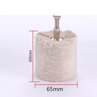 Vải bông đánh bóng hình trụ 65mm