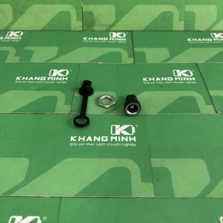 Giắc sạc DC 5.5*2.5mm, giắc cái, lỗ khoan 5mm, có nắp đậy