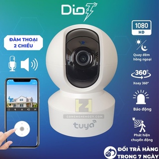 Camera wifi giám sát Tuya thông minh trong nhà 2.0 mpx đàm thoại xoay 360 độ app Smartlife camera Tuya IP camera
