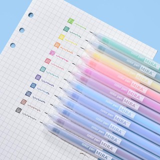 Bút Gel Ngòi 0.5mm Bút Highlight Nhiều Màu Sắc Cho Học Sinh/Sinh Viên Đánh Dấu - RosyPosy