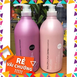 Bộ dầu gội-xả SALON LINK EXTRA 1000ml