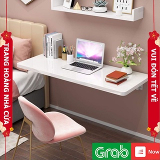 𝐁𝐚̀𝐧 gấp 𝐭𝐫𝐞𝐨 𝐭𝐮̛𝐨̛̀𝐧𝐠, để làm việc học tập và ngồi ăn, bàn gấp tường thông minh đa năng full phụ kiện lắp đặt
