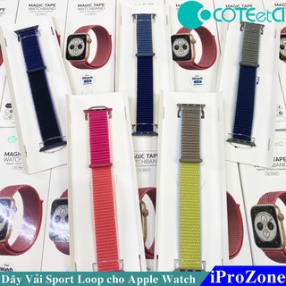 Dây vải Sport Loop Apple watch Series 5 chính hãng COTEetCI Đủ Size , mầu sắc mới