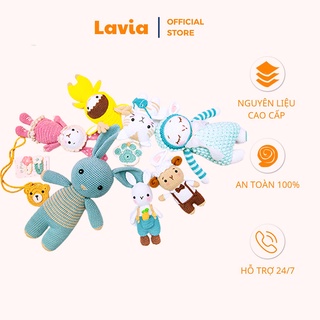 Gấu bông handmade cho bé - Thú bông móc len dễ thương đáng yêu thích hợp làm quà tặng cho bé
