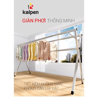 Sào Phơi Quần Áo Inox Gấp Gọn Thông Minh Trong Nhà Đa Năng Kalpen