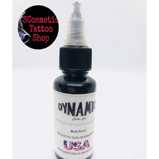 Mực Xăm DynamicFREESHIPDynamic BLk Chính Hãng-30ml