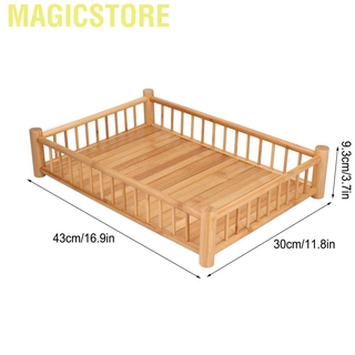 Giỏ Đựng Trà Chống Trượt Hình Chữ Nhật 43x30 X 9.3cm
