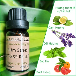 Tinh dầu thơm giảm căng thẳng giảm stress giúp tinh thần tích cực