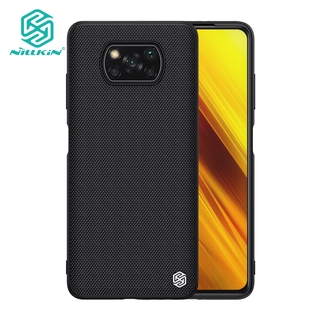Ốp Điện Thoại NILLKIN Cho Xiaomi Poco X3 Pro / X3 NFC Bằng TPU + PC Sợi Nylon Mỏng Bảo Vệ Chống Trượt Chống Sốc
