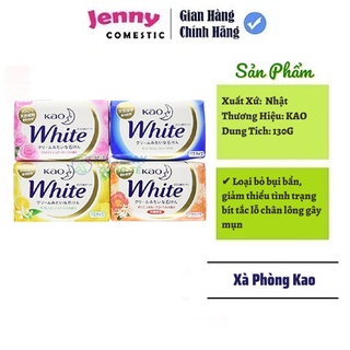 [CHÍNH HÃNG] Xà Phòng Tắm KAO WHITE (130G)_Nhiều bọt mịn _Giúp đánh bay nhanh chất bẩn trên da