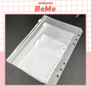 Túi zip PVC phụ kiện sổ còng planner A4 A5 A6 A7