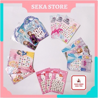 Bộ dán móng tay cho bé, bộ sticker móng giả dễ thương - SEKA 210308.014.CS 3.7