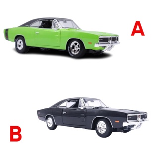 MÔ HÌNH XE CLASSIC MUSCLE - 1969 DODGE CHARGER 1:18 MAISTO 2900