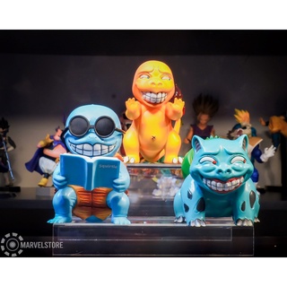 Pokemon mặt troll đáng yêu mẫu Bulbasaur, Charmander, Squirtle, Gengar