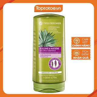 Dầu Xả Phồng Tóc Yves Rocher Volume and Substance Detangling Gel Conditioner 200ml