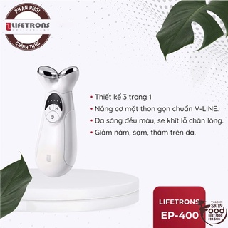 Máy Nâng Cơ Mặt Và Cải Thiện Sắc Tố Da Chuyên Sâu Lifetrons EP-400