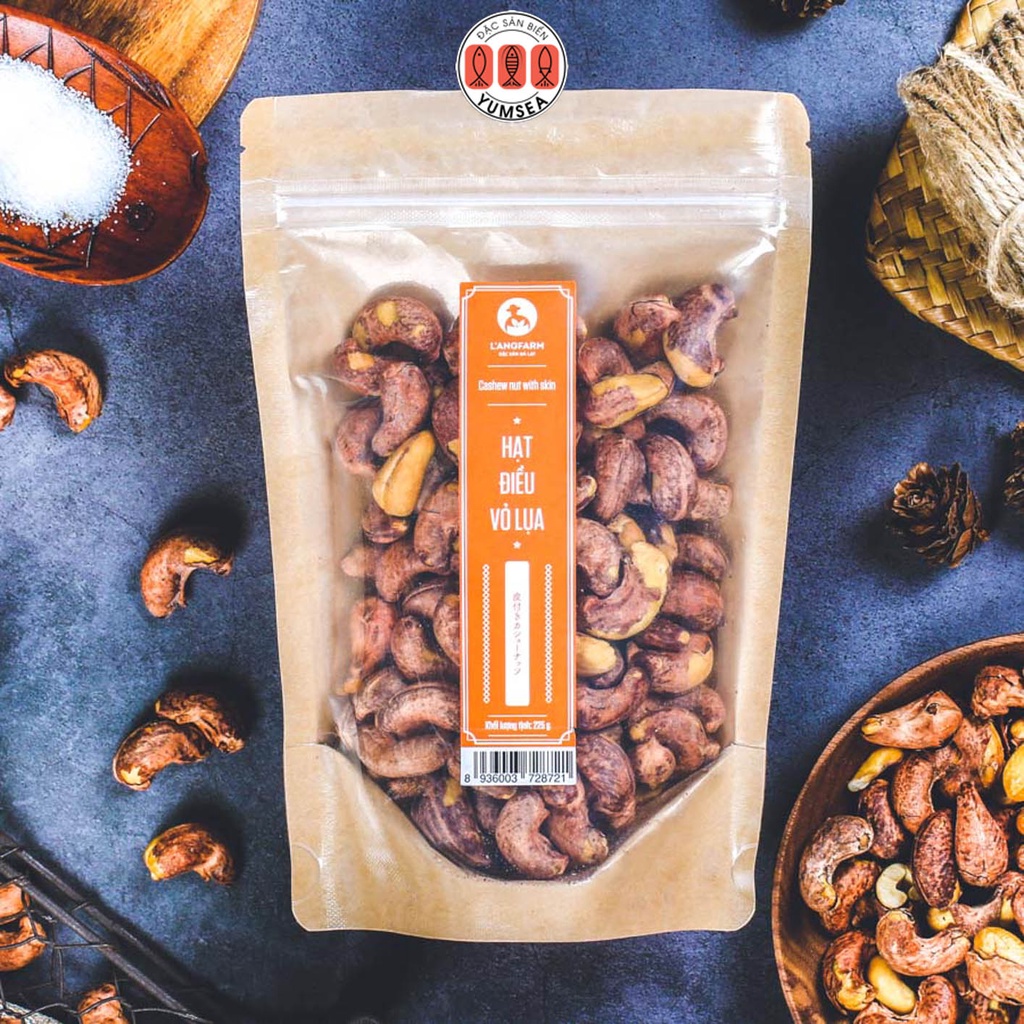 Hạt điều vỏ lụa Langfarm