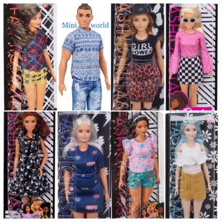 Búp bê barbie fashionistas FBR37 chính hãng.