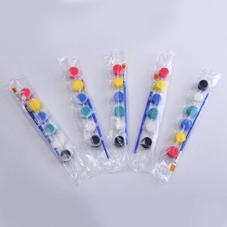 1 vỉ màu nước 3ml kèm 1 cọ vẽ