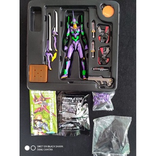 Mô hình Revoltech EVA Unit 01 New Movie Edition Ver.2.0 Series No.067, chính hãng Kaiyodo 2009