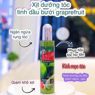 Xịt dưỡng tóc tinh dầu bưởi Valert Repair Essence Plus 220ml [ XỊT DƯỠNG TÓC BƯỞI]