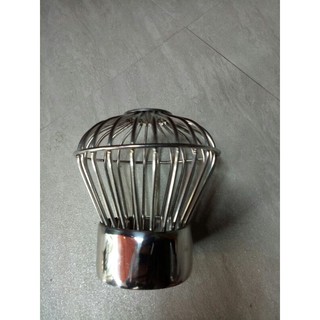 cầu chắn rác hành lang sân thượng inox 304  dùng cho ống phi 90
