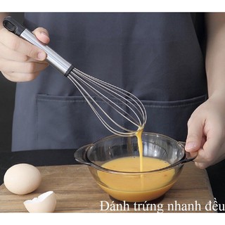 ❆ Dụng Cụ Đánh Trứng , Khuấy Bột Inox Đa Năng