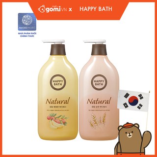Sữa Tắm Chiết Xuất Từ Thiên Nhiên Happy Bath Natural Body Wash 900g