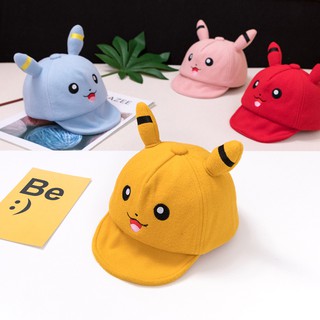 Mũ cho bé 3 - 12 tháng tuổi, Nón mềm Pikachu cho bé trai và bé gái